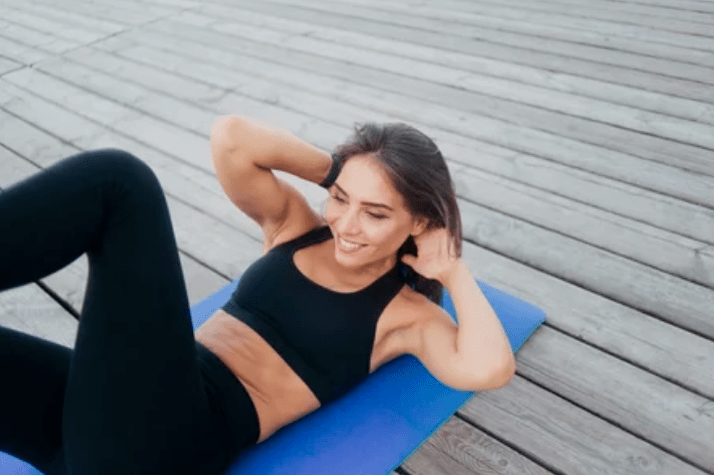 pratimai svorio metimui