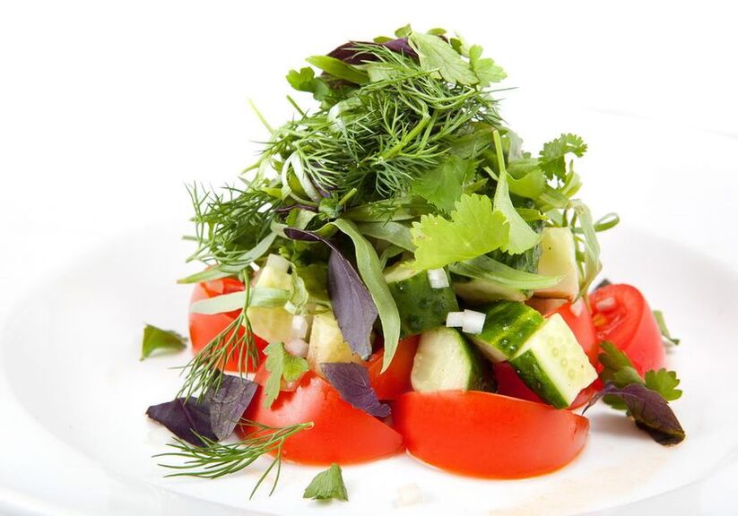 daržovių salotos hipoalerginei dietai