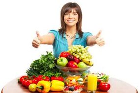 vaisiai ir daržovės tinkamai mitybai ir svorio metimui